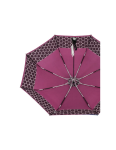 Obrázek z DOPPLER Fiber Mini Style - purple viola - dámský skládací deštník růžová 