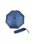Obrázek z DOPPLER Fiber Mini Style - turquoise viola - dámský skládací deštník modrá 