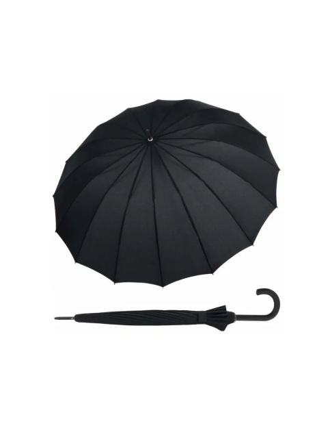 Obrázek z DERBY Golf Uni Black partnerský holový deštník černá 