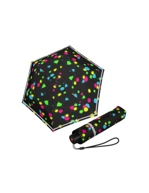 Obrázek z Knirps Rookie Bubble Pust Reflective lehký skládací deštník modrá 