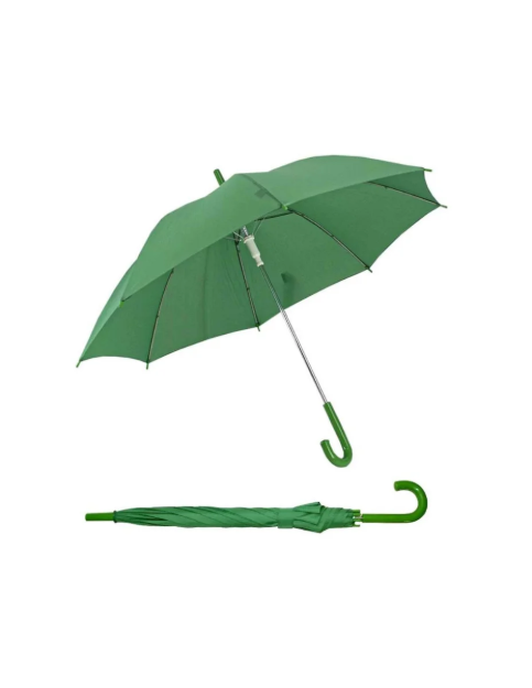 Obrázek z DERBY Dětský holový vystřelovací deštník zelená 
