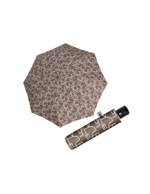 Obrázek z DOPPLER Carbonsteel Magic CLARITY - dámský plně automatický deštník béžová 