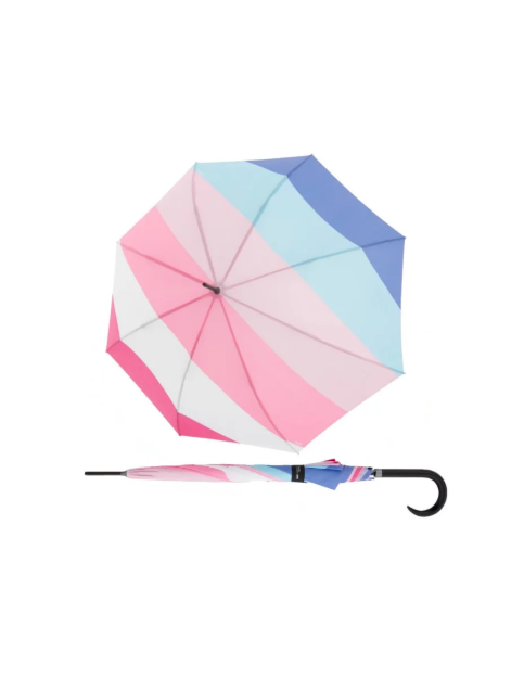 Obrázek z DOPPLER Modern Art Pride Cool Pastell - holový vystřelovací deštník vícebarevný 