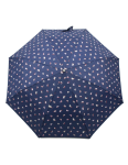 Obrázek z DOPPLER Mini Fiber Birds - dámský skládací deštník modrá 