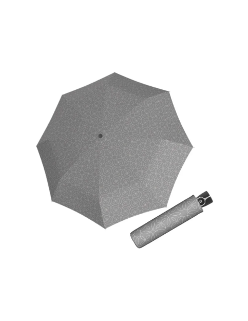 Obrázek z DOPPLER Fiber Magic Clear - dámský plně automatický deštník šedá 