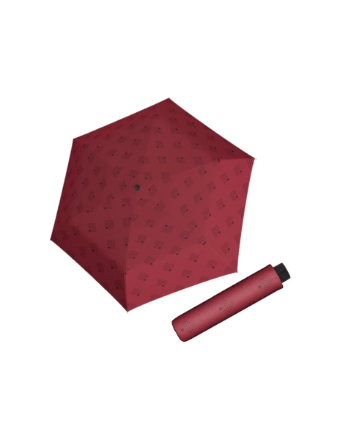 Obrázek DOPPLER Fiber Havanna Night Sky red - dámský skládací deštník červená
