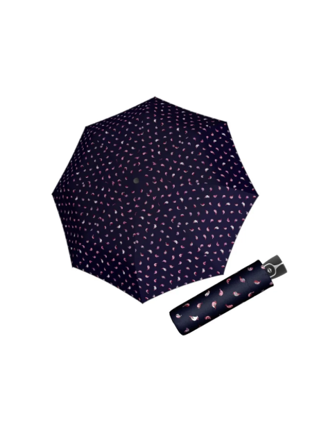 Obrázek z DOPPLER Fiber Magic Birds - dámský plně automatický deštník modrá 