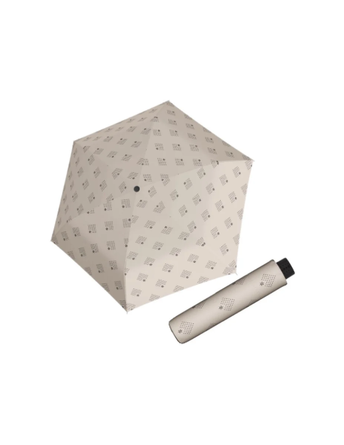 Obrázek z DOPPLER Fiber Havanna Night Sky beige - dámský skládací deštník béžová 