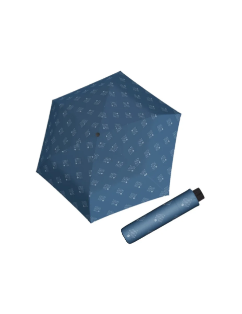 Obrázek z DOPPLER Fiber Havanna Night Sky blue - dámský skládací deštník modrá 