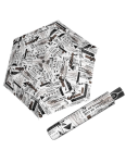 Obrázek z DOPPLER Fiber Magic Scribble White - dámský plně automatický deštník bílá 