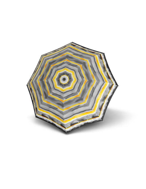 Obrázek z DOPPLER Fiber Magic Capri - dámský plně automatický deštník žlutá 