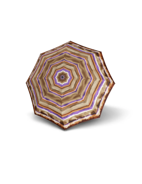 Obrázek z DOPPLER Fiber Magic Capri - dámský plně automatický deštník hnědá 