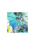 Obrázek z DOPPLER MANUFAKTUR Elegance Boheme Pappagallo - dámský luxusní deštník s potiskem vícebarevný 
