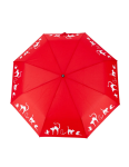 Obrázek z DOPPLER Fiber Magic Cats - dámský plně automatický deštník červená 