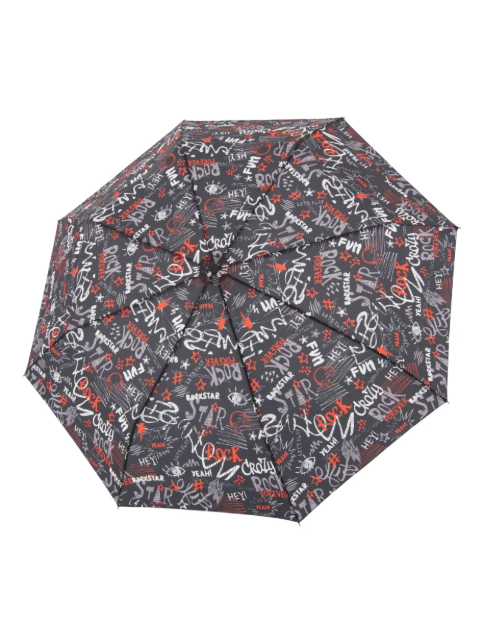 Obrázek z DERBY Hit Lang AC Graffiti - dámský holový vystřelovací deštník vícebarevný 