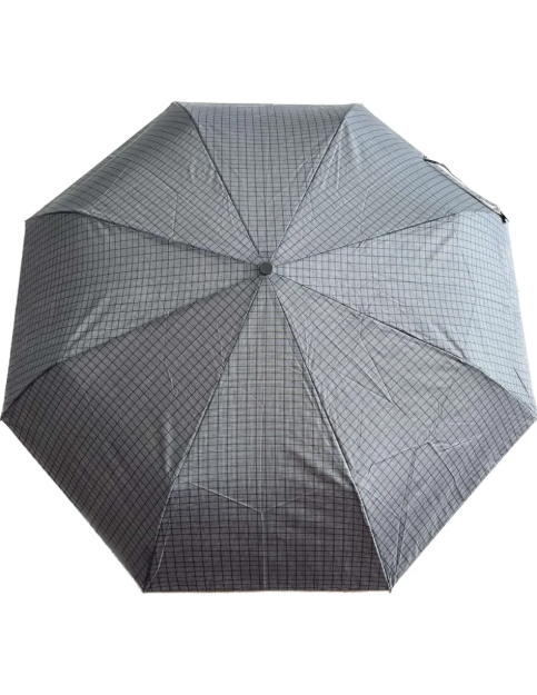 Obrázek z DERBY Hit Mini gents printed / Herren gemustert- pánský skládací deštník šedá 