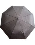 Obrázek z DOPPLER Fiber Magic big Chester square, RH Holz Griff - pánský plně automatický deštník světle šedá 