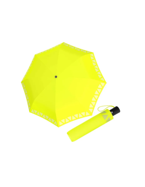 Obrázek z DOPPLER Fiber Magic Safety - dámský plně automaticky deštník žlutá 