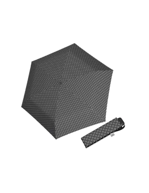 Obrázek z DOPPLER Carbonsteel Mini Slim Minimals - dámský skládací deštník černá 
