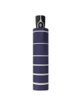 Obrázek z DOPPLER Fiber Magic Timeless Blue Stripes – dámský plně automatický deštník modrá 