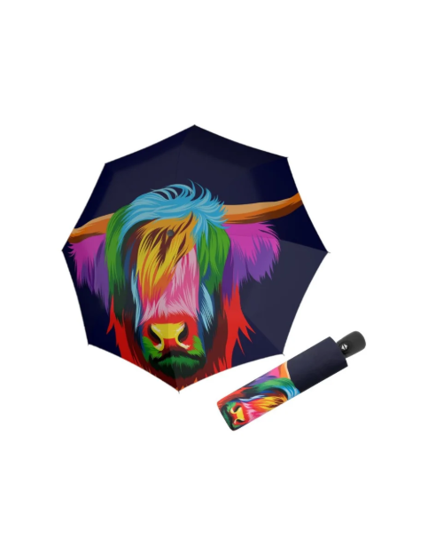 Obrázek z DOPPLER Modern Art Magic Cattle - dámský plně automatický deštník vícebarevný 