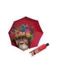 Obrázek z DOPPLER Modern Art Magic Flower Monkey - dámský plně automatický deštník vícebarevný 
