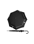 Obrázek z DOPPLER Fiber Flex AC Musically Cat - dámský holový vystřelovací deštník černá 