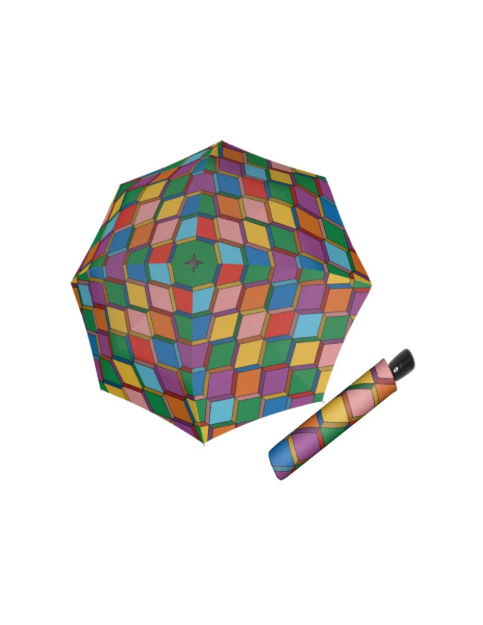 Obrázek z DOPPLER Modern Art Magic Steps - dámský plně automatický deštník vícebarevný 