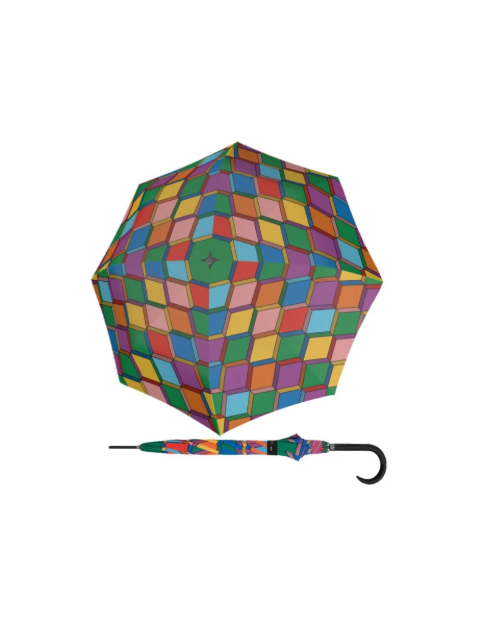 Obrázek z DOPPLER Modern Art Long AC Steps - holový vystřelovací deštník vícebarevný 