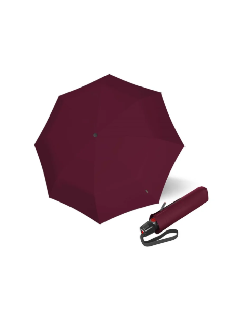 Obrázek z KNIRPS T.200 Bordeaux - elegantní plně automatický deštník vínová 