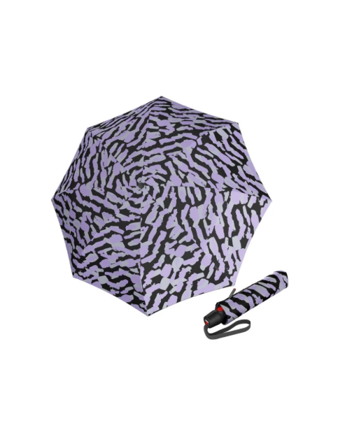 Obrázek z KNIRPS T.200 Hunting Lavender - elegantní plně automatický deštník vícebarevný 
