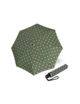 Obrázek z KNIRPS A.200 MEDIUM Dot Art Aloe - elegantní dámský plnoautomatický deštník Olivová 