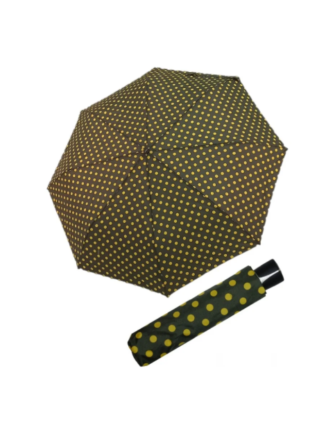 Obrázek z DOPPLER Mini Fiber Powerful - dámský skládací deštník žlutá 