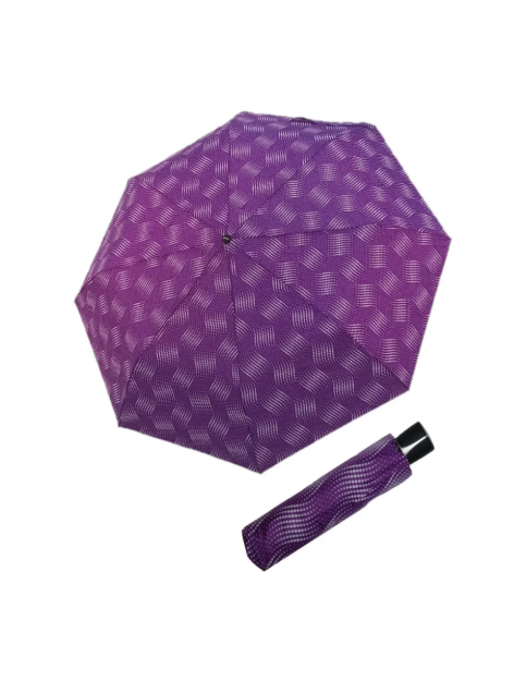 Obrázek z DOPPLER Fiber Mini Wave - dámský skládací deštník fialová 