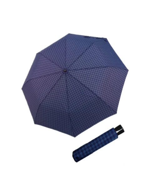 Obrázek z DOPPLER Fiber Mini Denver - dámský skládací deštník modrá 