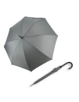 Obrázek z DERBY Hit Long Automatik - dámský holový vystřelovací deštník světle šedá 