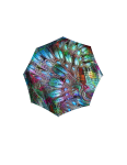 Obrázek z DOPPLER Fiber Flex AC Pavone- dámský holový vystřelovací deštník vícebarevný 