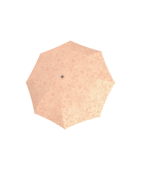 Obrázek z DOPPLER Magic fiber Giardino soft orange– dámský plně automatický deštník oranžová 