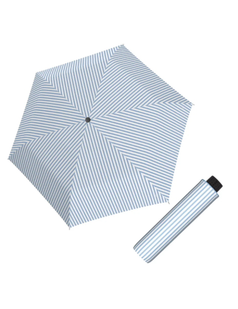 Obrázek z DOPPLER Fiber Havanna Sailing Day Blue - dámský skládací deštník modrá 