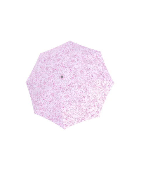 Obrázek z DOPPLER Fiber Mini Giardino breezy lila- dámský skládací deštník fialová 