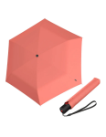 Obrázek z Knirps U.200 Duomatic salmon - elegantní dámský plně automatický deštník oranžová 