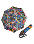 Obrázek z Knirps T .200 medium duomatic paris pop elegantní plně automatický deštník vícebarevný 