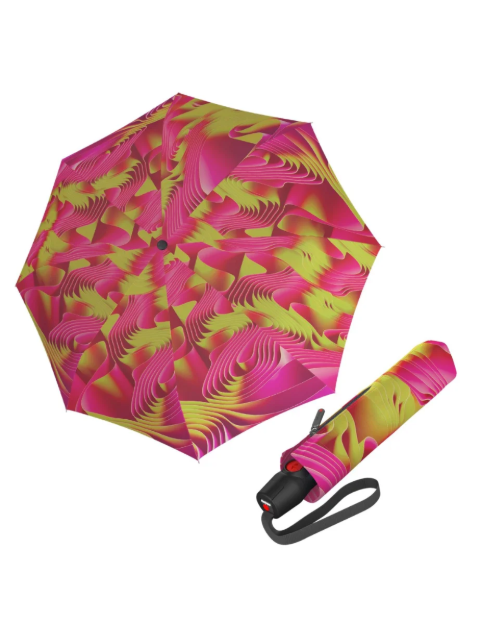 Obrázek z Knirps T .200 medium duomatic waves sun elegantní plně automatický deštník vícebarevný 