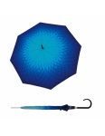 Obrázek z DOPPLER Carbonsteel Long AC Fusion blue - holový vystřelovací deštník modrá 