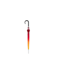 Obrázek z DOPPLER Carbonsteel Long AC Fusion red/yellow - dámský holový vystřelovací deštník žlutá 