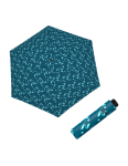 Obrázek z DOPPLER Fiber Havanna Joy blue - dámský skládací deštník 