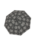 Obrázek z DERBY Lang Hit AC Loop Black & White - dámský holový vystřelovací deštník bílá 