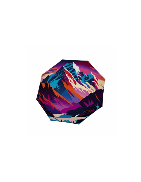 Obrázek z DOPPLER Modern Art Long AC Mountain - holový vystřelovací deštník vícebarevný 