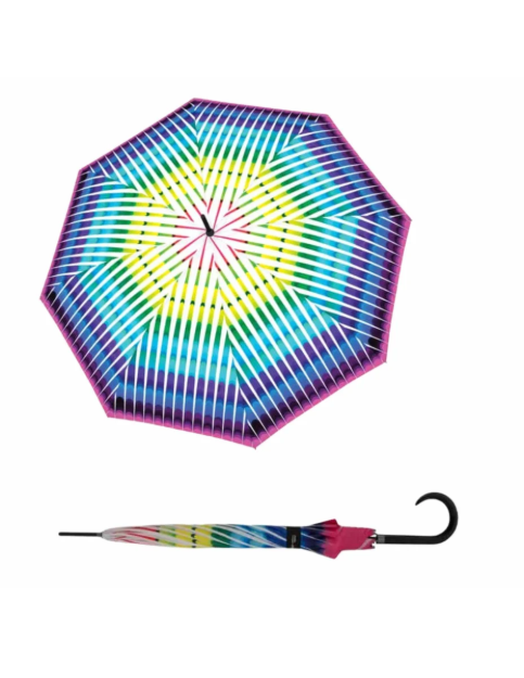 Obrázek z DOPPLER Modern Art Long AC Rhapsody - holový vystřelovací deštník vícebarevný 