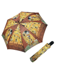 Obrázek z DOPPLER Magic Mini Klimt "Der Kuss" - dámský plně automatický deštník vícebarevný 